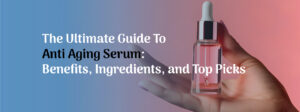 Ingredients used in anti-aging serums like hyaluronic acid and vitamin C.