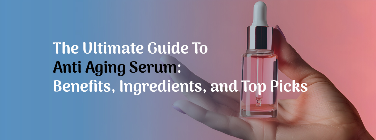 Ingredients used in anti-aging serums like hyaluronic acid and vitamin C.